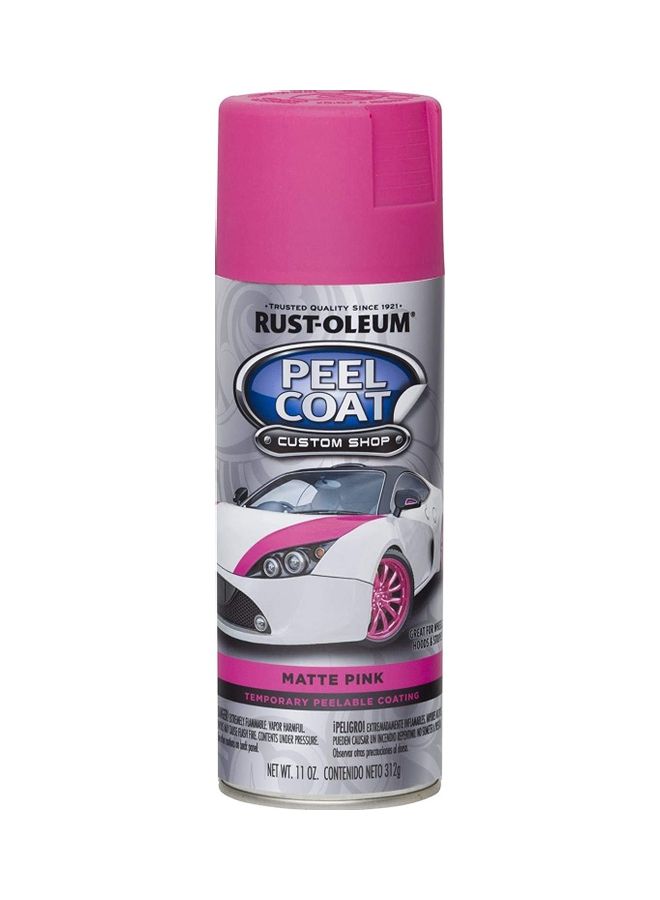 رست أوليوم طلاء قابل للإزالة وردي غير لامع