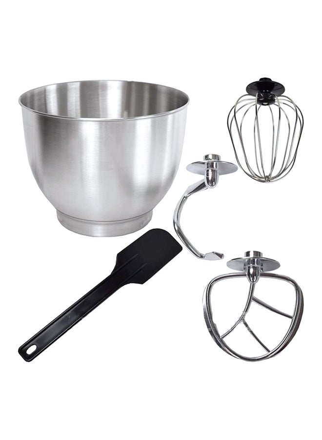 3In1 Food Processor Stand Mixer Machine with Ice Crusher, Meat Grinder & Dough Kneader 1900.0 W kmfb-1900 Red