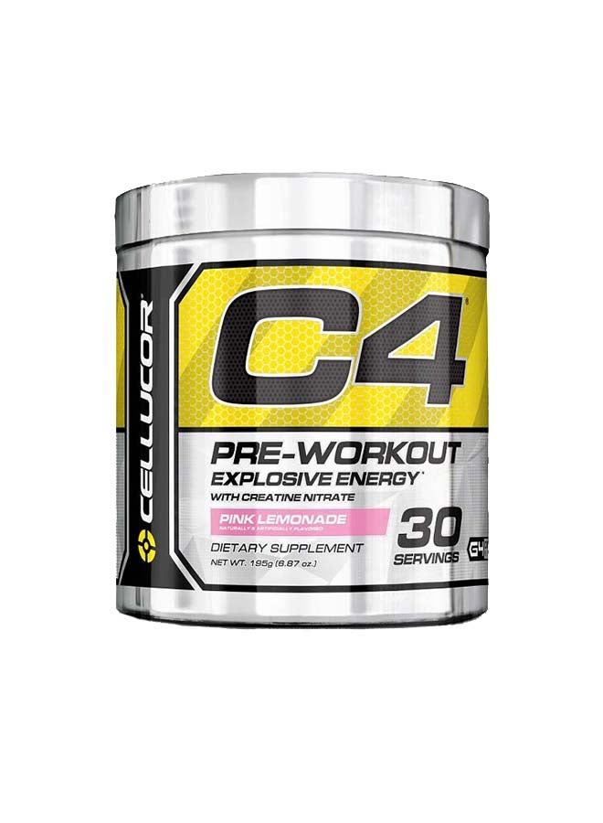 سيلوكور عصير الليمون الوردي C4 قبل التمرين، 30 حصة