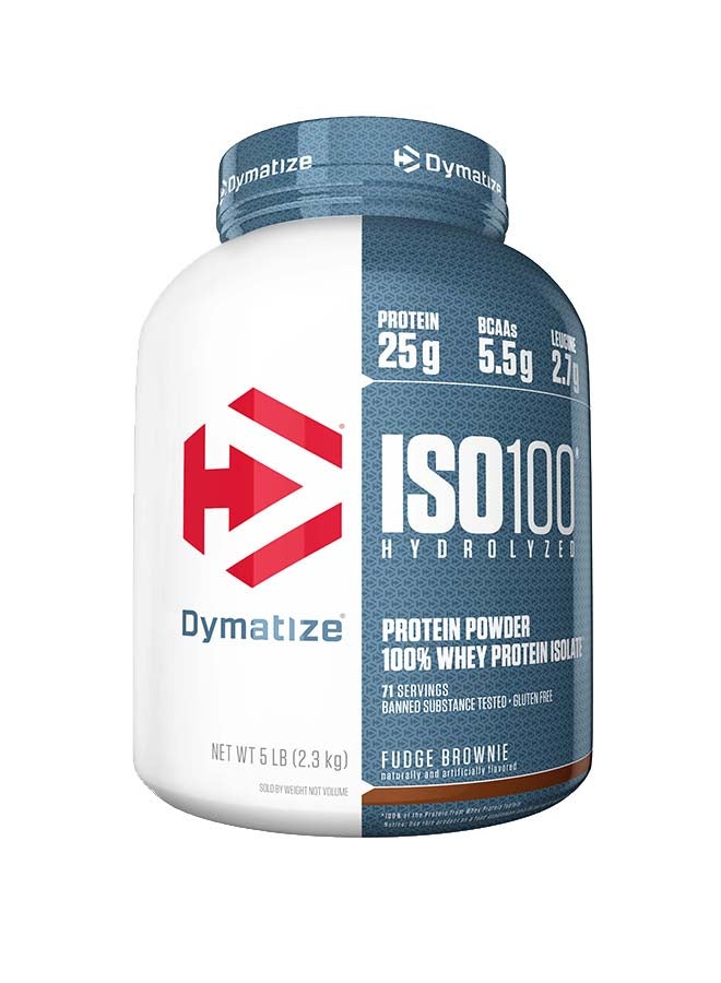 Dymatize ISO 100 Fudge Brownie 5 lbs  - Image 1