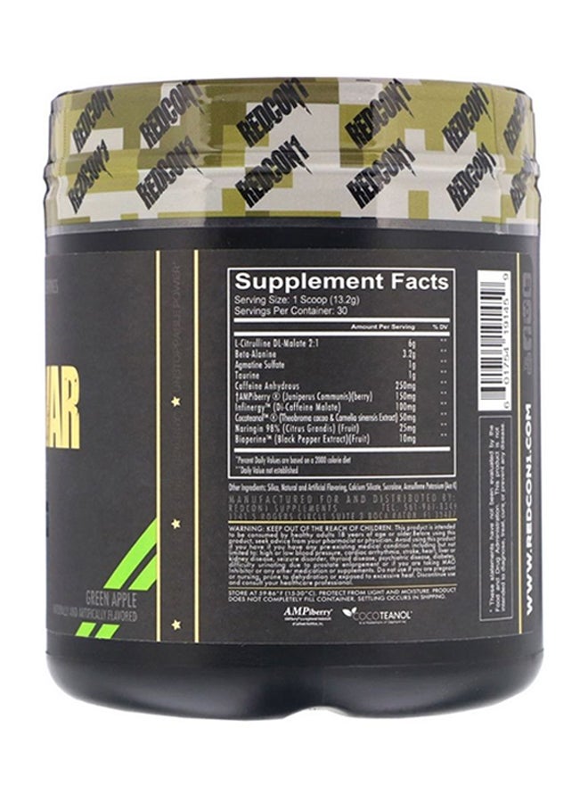 ريدكون ١ مكمل غذائي توتال وار قبل التمرين، تفاح أخضر، 30 وجبة - Image 3