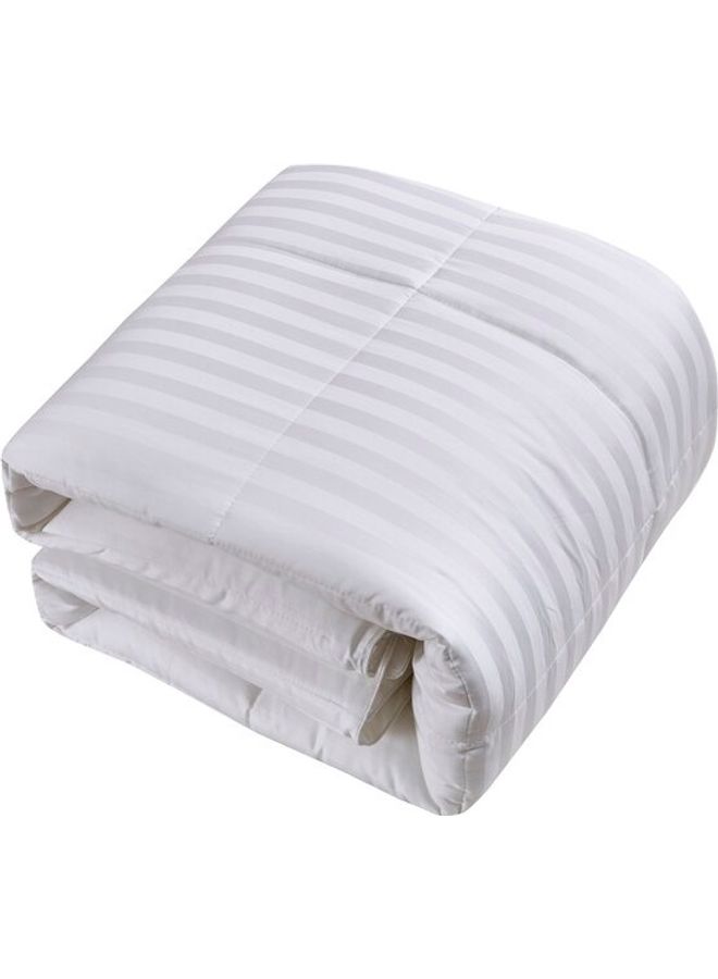 Blueberry 3-Piece King Size Premium Quality Duvet Insert with Pillow Cotton White - Image 4