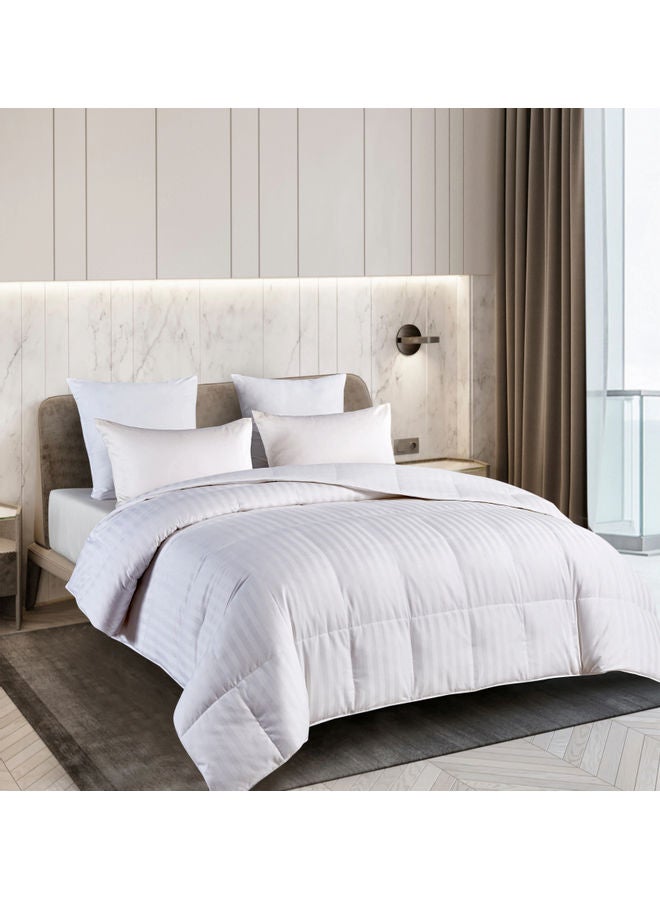 Blueberry - 3-Piece King Size Duvet Insert Cotton Duvet with Pillow Cotton White - Image 1