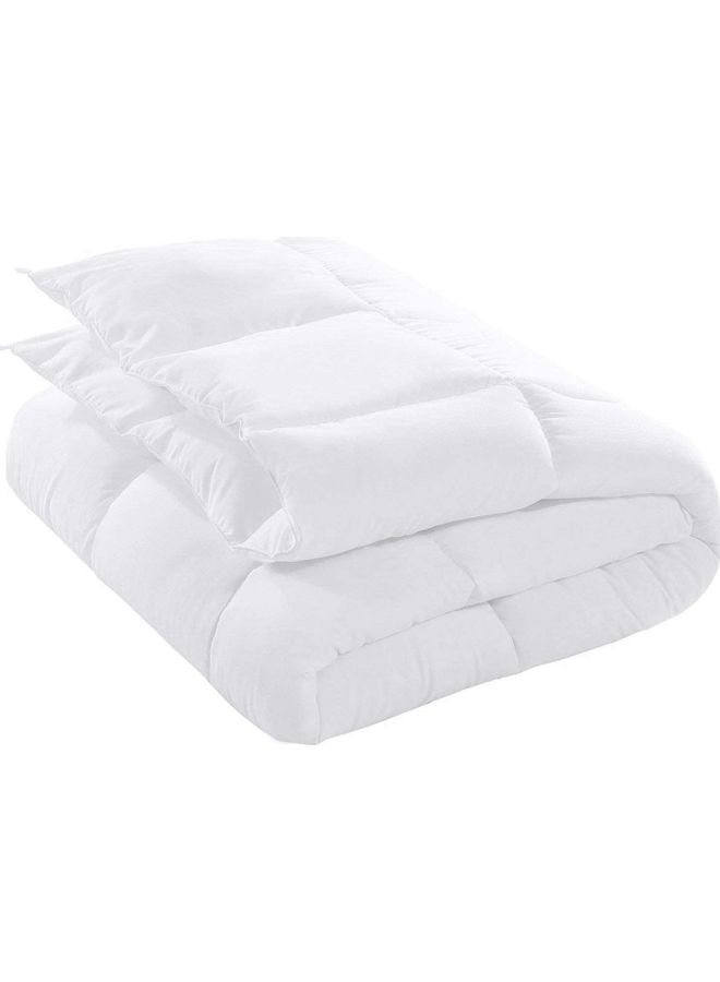 Blueberry Down Alternative Comforter Cotton White 150 x 200cm  - Image 1