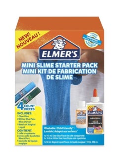 ELMER'S 4-Piece Mini Slime Kit Multicolour  - Image 1