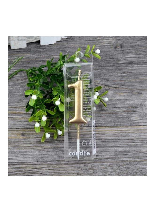 Number 1 Birthday Candle  - Image 2