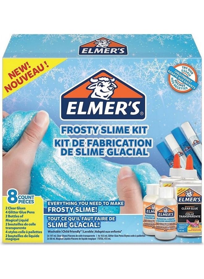 ELMER'S - 8-Piece Slime Kit Frosty Multicolour - Image 1
