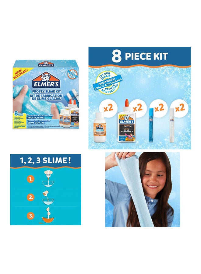 ELMER'S - 8-Piece Slime Kit Frosty Multicolour - Image 1