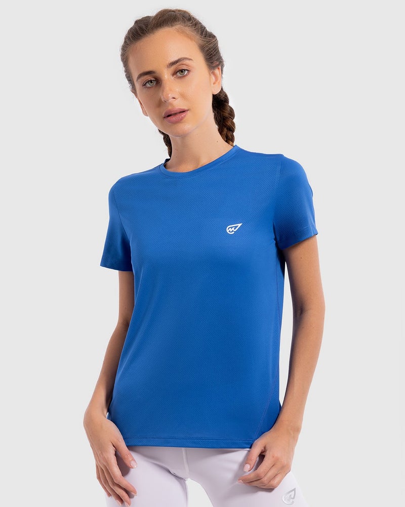 Magma Casual Plain_Basic T_Shirt Blue  - Image 1