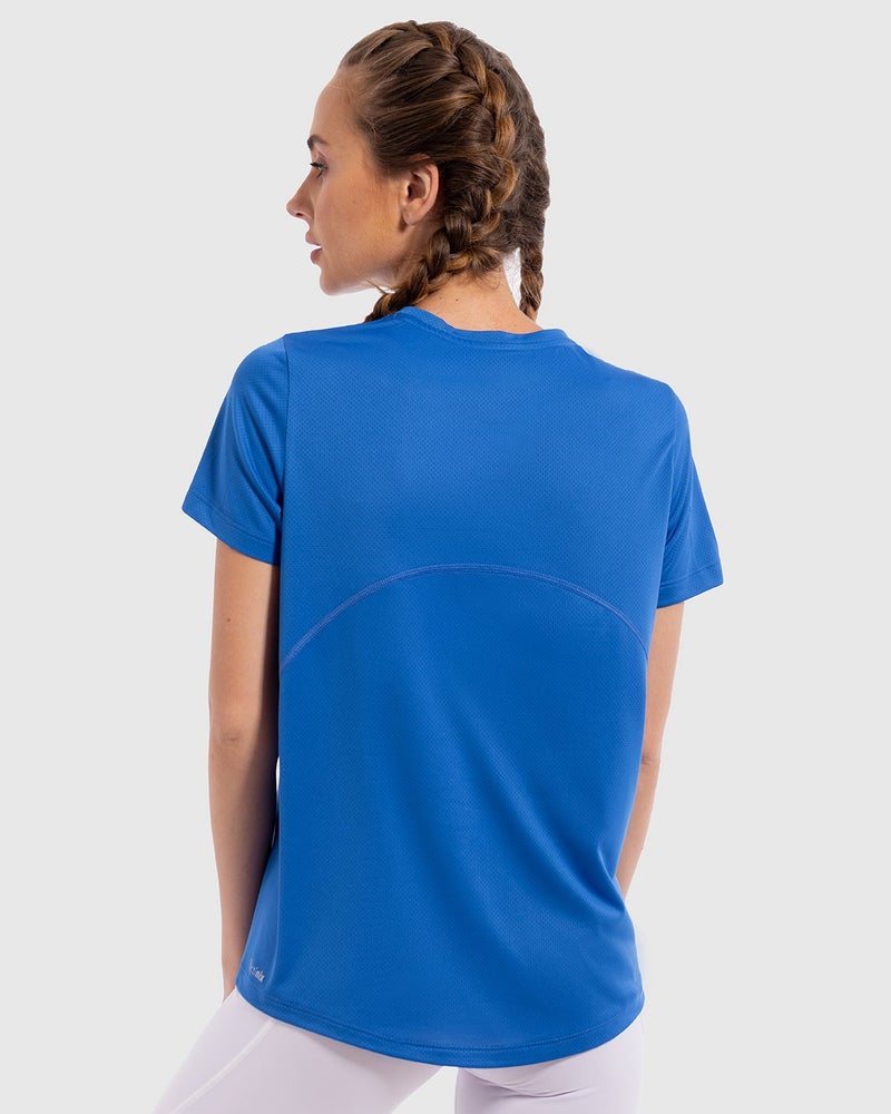 Magma Casual Plain_Basic T_Shirt Blue  - Image 2
