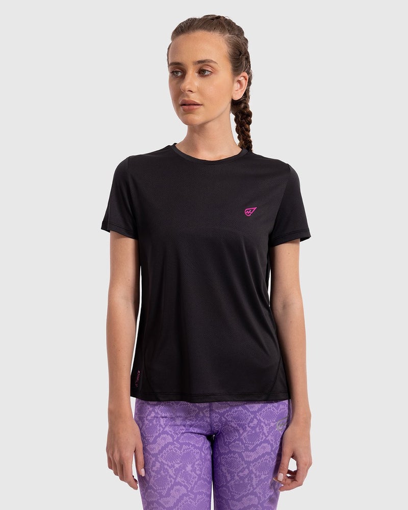 Magma Women's Sport Training T-Shirt Black  - Image 1