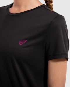 Magma Women's Sport Training T-Shirt Black  - Image 4