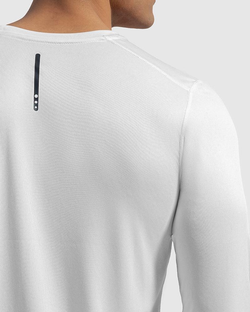 Magma - Long Sleeve Crew Neck White - Image 1