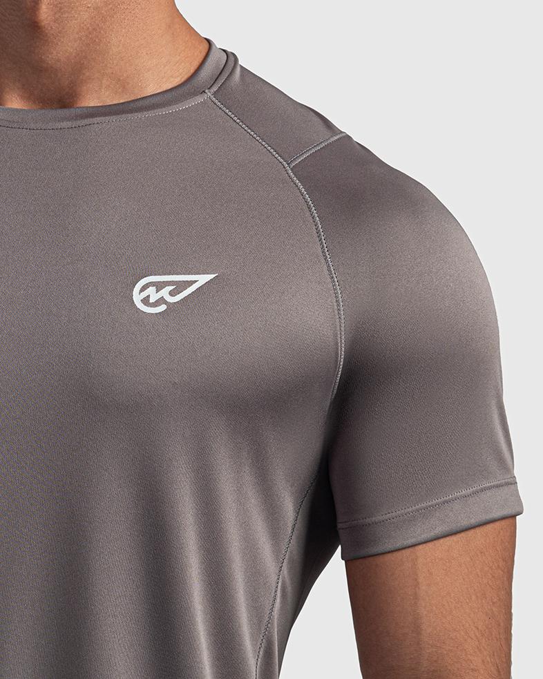 Magma - Sport Round Neck Movement Crew Dark Grey - Image 1