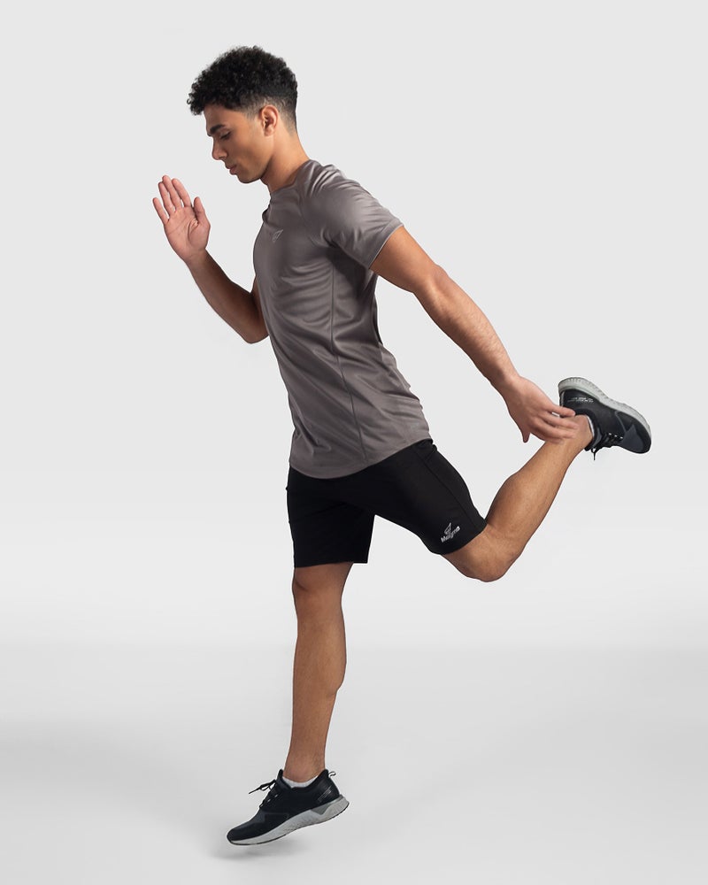 Magma - Sport Round Neck Movement Crew Dark Grey - Image 1
