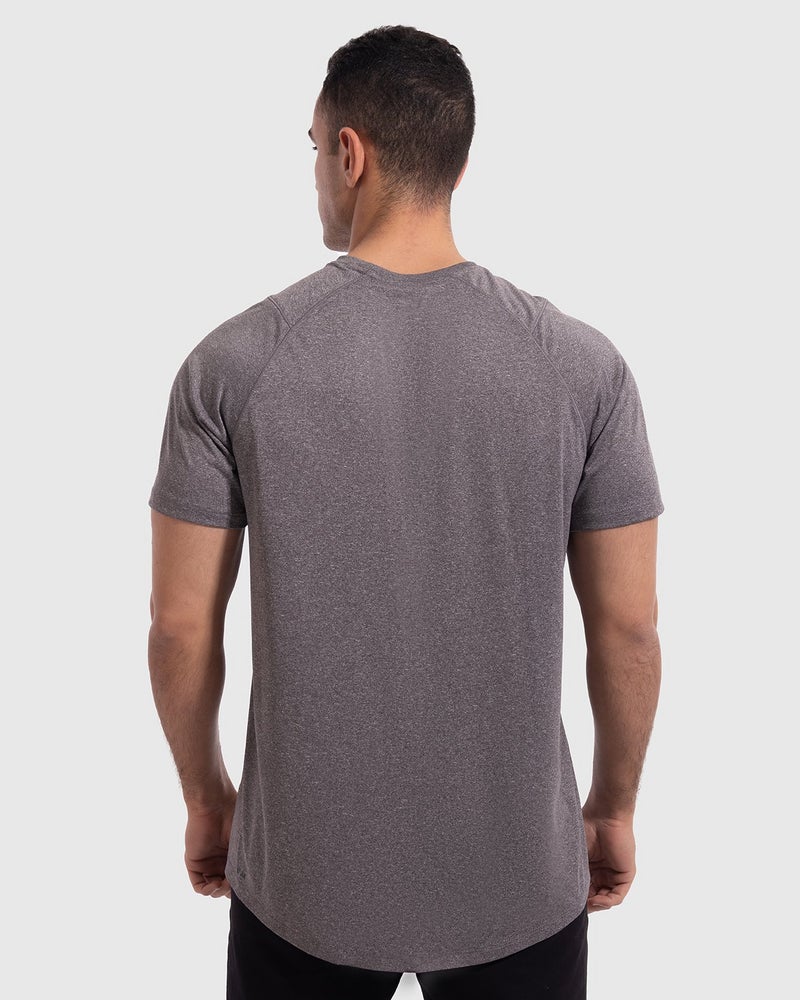Magma - Muscle Fit Training T-shirt Dark Grey - Image 1