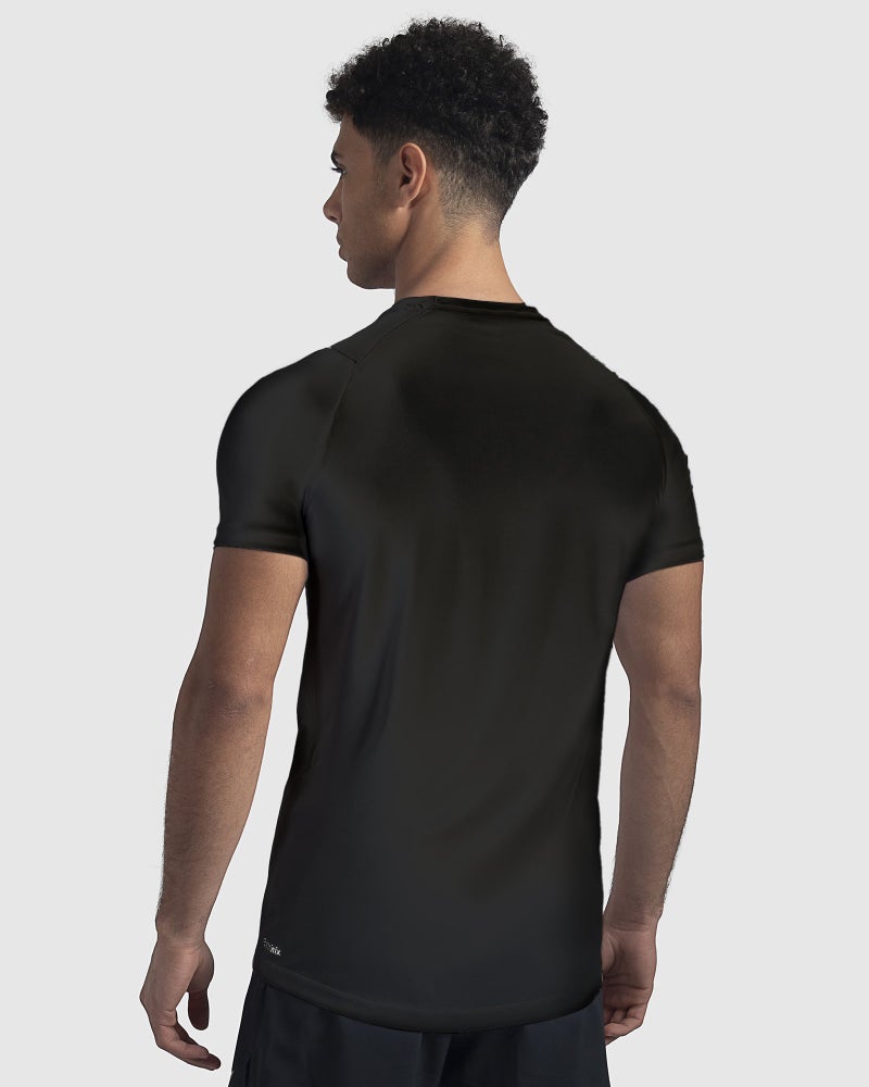 Magma - Movement T-Shirt Round Neck BLack - Image 1