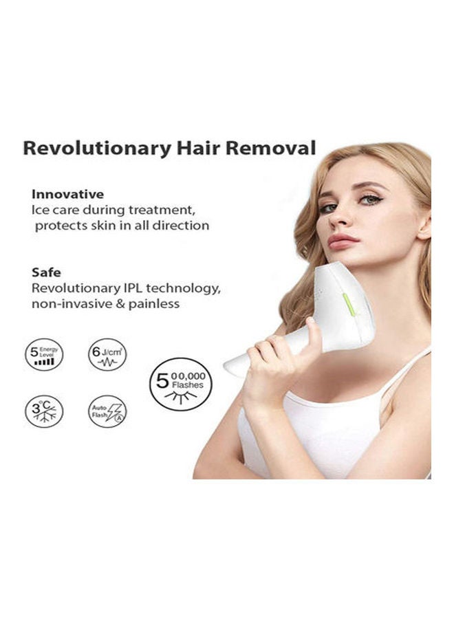 EzzySo IPL Permanent Laser Hair Removal Device White - Image 4