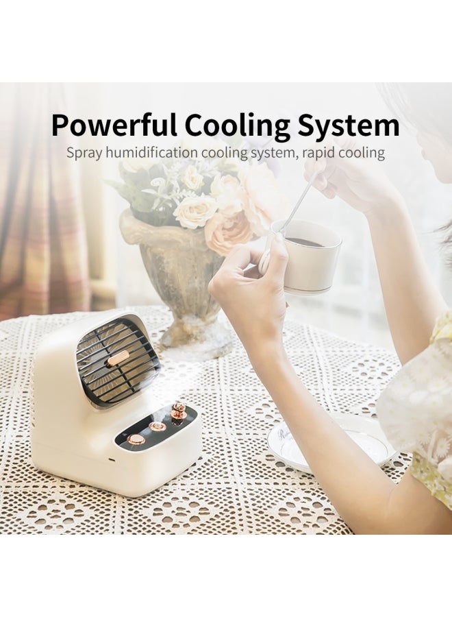 Ajazz Water-cooled Spray Fan White  - Image 4
