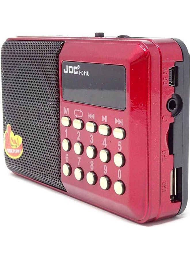 Joc - Radio Radiolina - Rechargeable 5603295421/H011UR Red - Image 1
