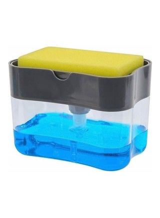 Dish Soap Dispenser Is Provided With Soap Grey/Clear 15.4cm - v1625751105/N48988170A_1