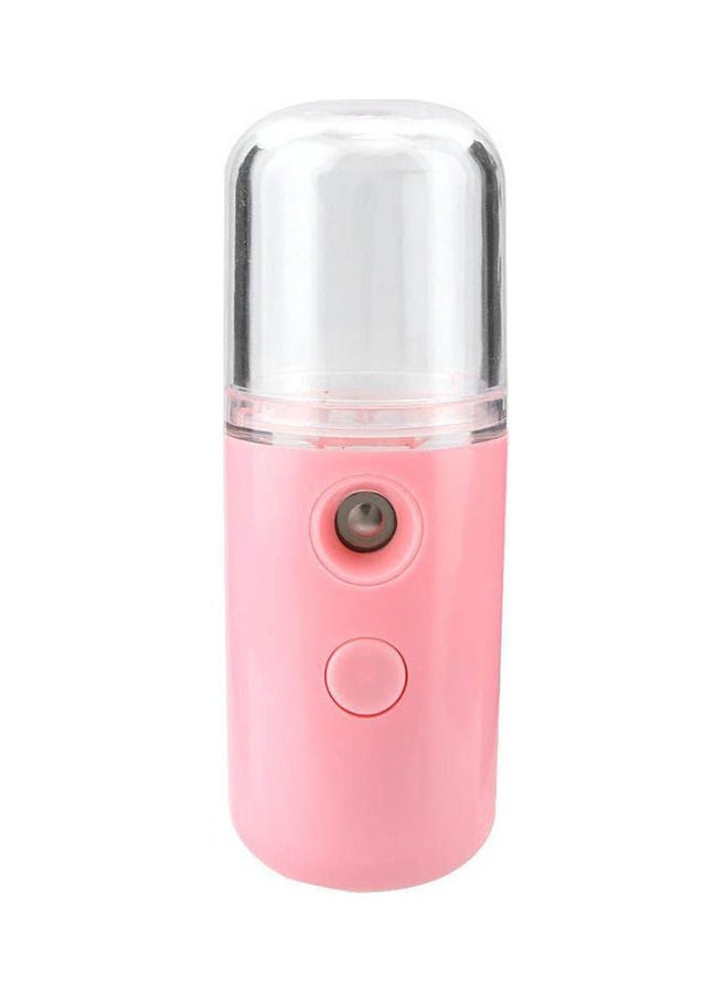 Portable Nano Facial Sprayer Humidifier Mist Atomization Pink/White 62grams - Image 2