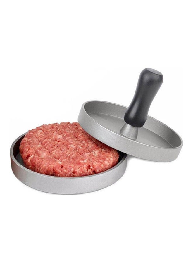 مكبس برجر من الستانلس ستيل حجمه صغير أسود/ فضي - Image 2