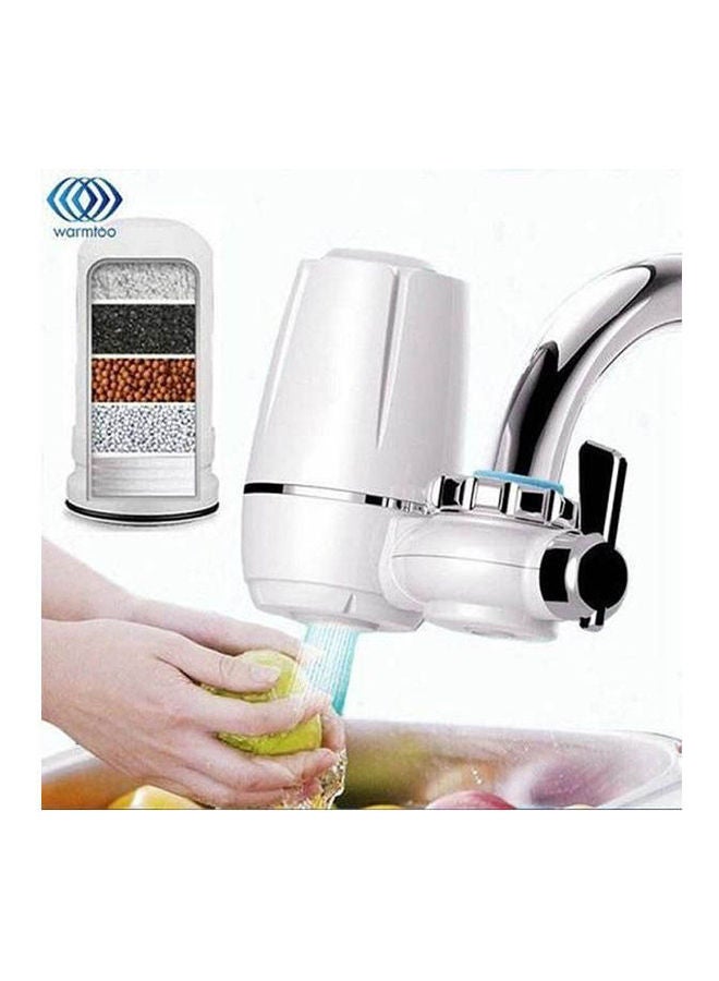 Ceramic Tap Filter White/Silver - Image 2