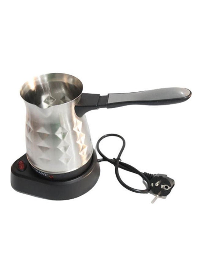 Turkish Coffee Maker Silver 500ml - Image 1