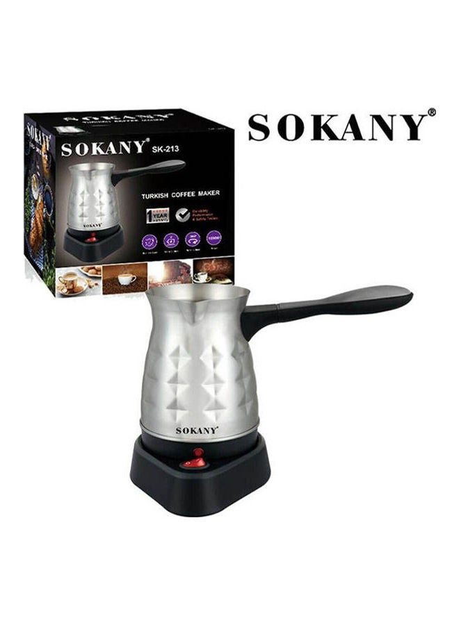 Turkish Coffee Maker Silver 500ml - Image 2