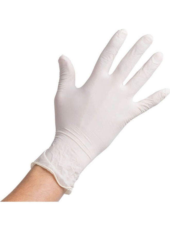 Latex Gloves , With Powder , Large