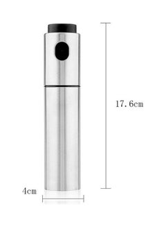 Generic Stainless Steel Olive Oil Sprayer Vinegar Sprayer Silver 17.6cm  - Image 1