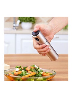 Generic Stainless Steel Olive Oil Sprayer Vinegar Sprayer Silver 17.6cm  - Image 2