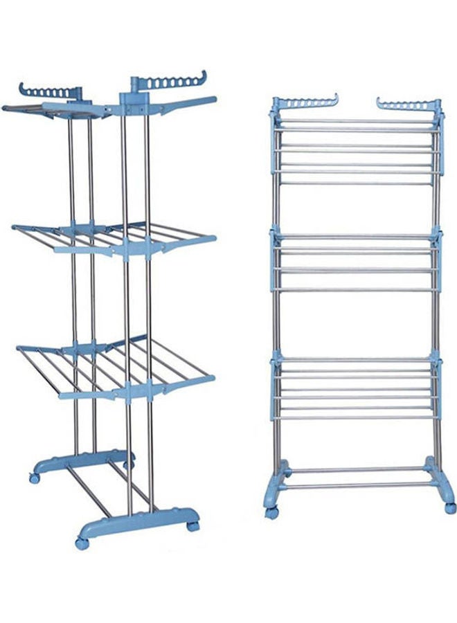 علاَّقة ملابس معدنية مكونة من 3 طبقات متعدد الألوان 3580جرام - Image 1