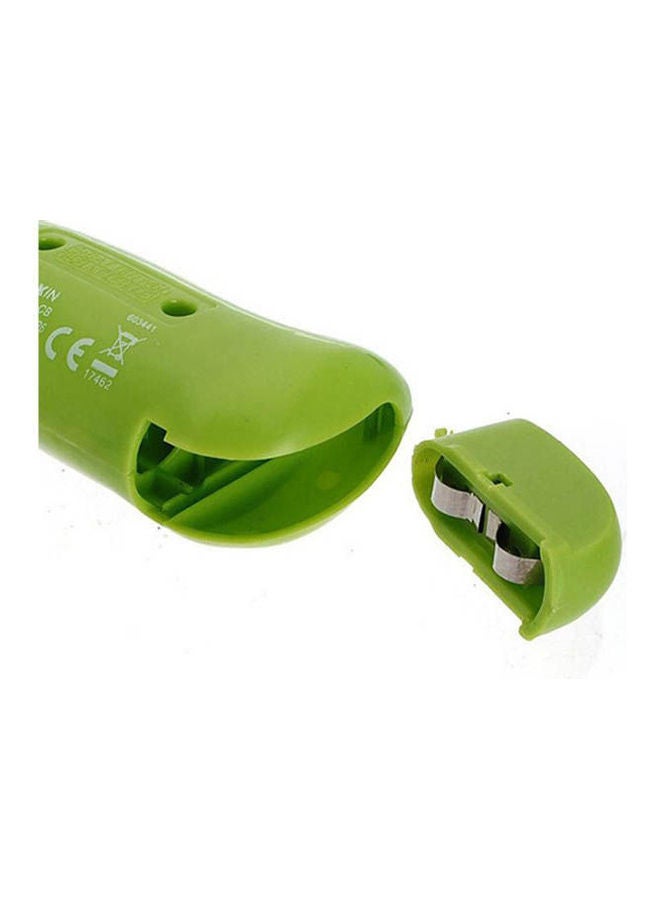 Generic Handheld Electric Battery Operated Frother Stainless Steel Green/Silver 100kg  - Image 2