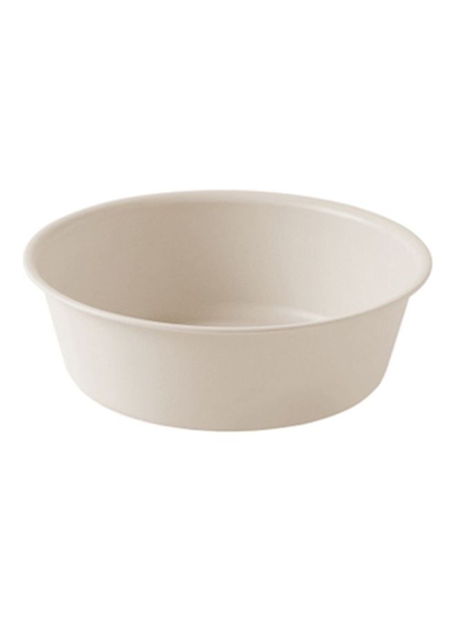 Multifunctional Mini Bathroom Wash Bowl Beige 35 x 35 x 10cm  - Image 2