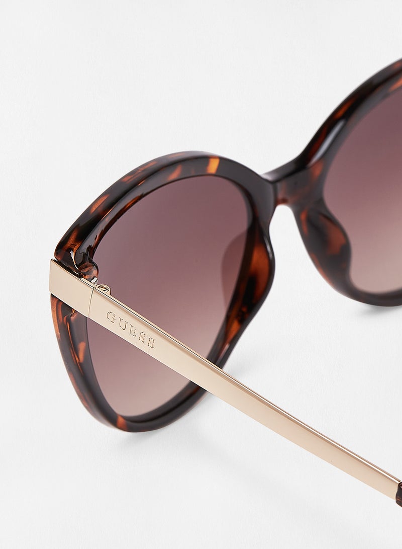 GUESS Women's Cat Eye Sunglasses - Lens Size: 56 mm - Image 2