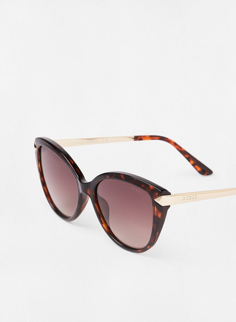 GUESS Women's Cat Eye Sunglasses - Lens Size: 56 mm - Image 3