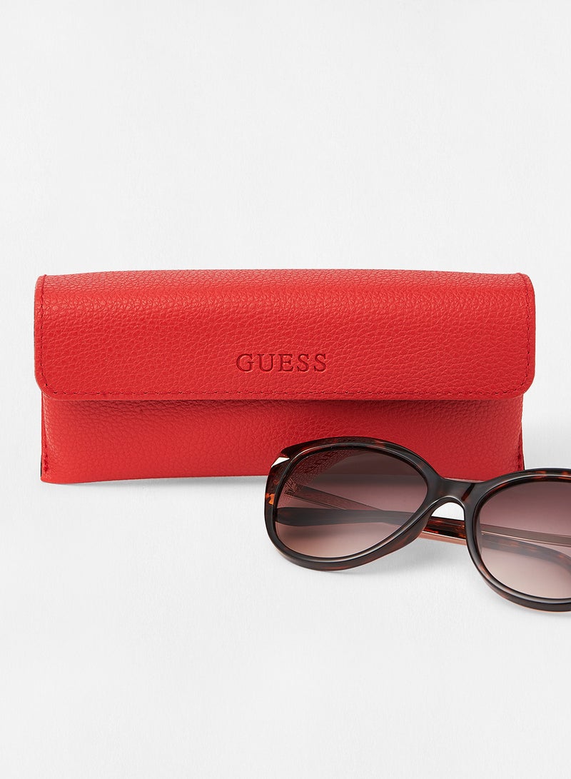 GUESS Women's Cat Eye Sunglasses - Lens Size: 56 mm - Image 5
