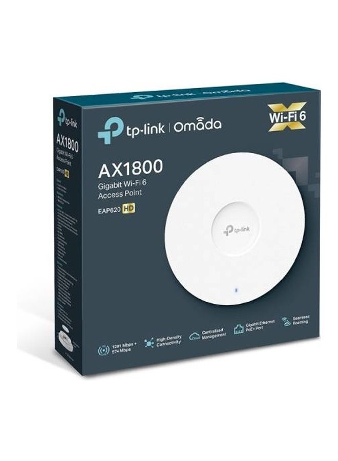 TP-LINK - WiFi 6 Wireless Gigabit Access Point White - Image 1