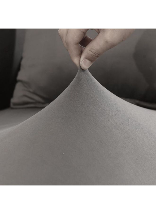 Sharpdo - L-shaped Sofa Cover Set Grey - Image 1
