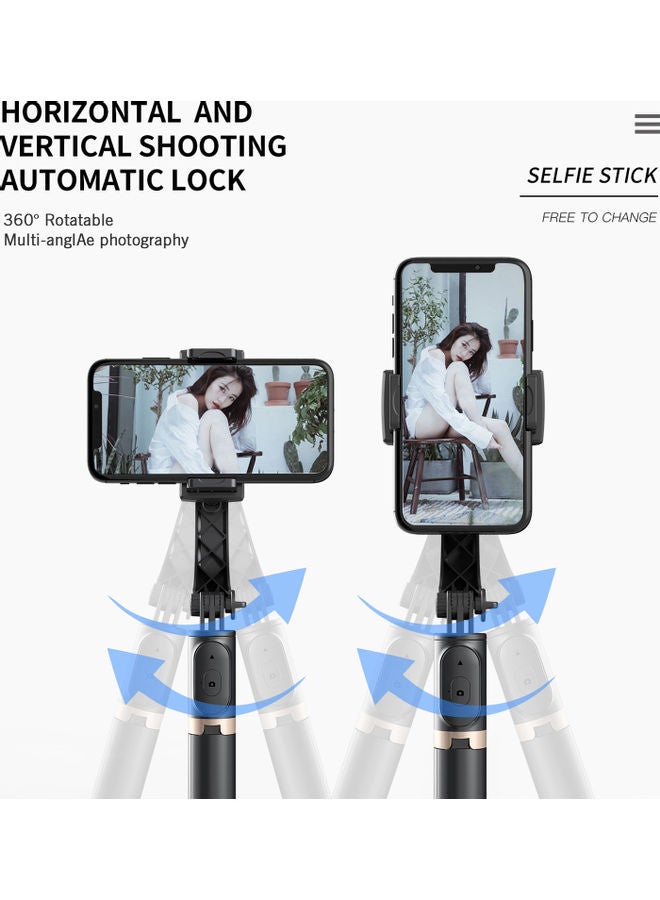 Extendable Wireless BT Selfie Stick Black - Image 4