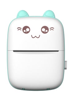 Generic Mini BT Pocket Printer White/Blue  - Image 1