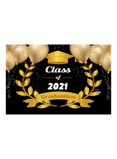 Generic Vinyl Class Graduation Prom Photography Backdrop Multicolour  - Image 1