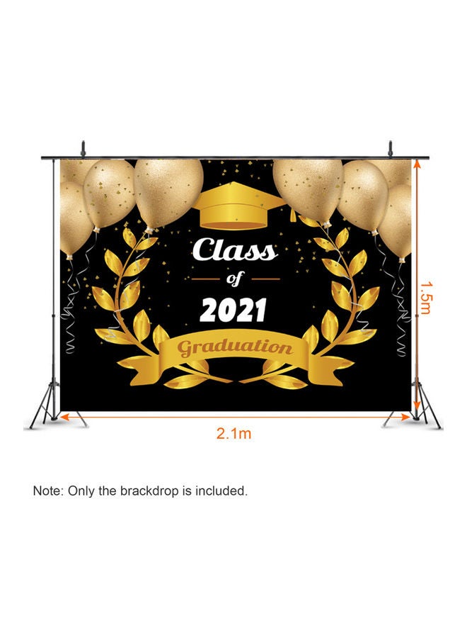 خلفية للتصوير الفوتوغرافي بتصميم حفل التخرج مصنوعة من الفينيل تتميز الحافظة بتصميم مُتعدد الألوان. - Image 5