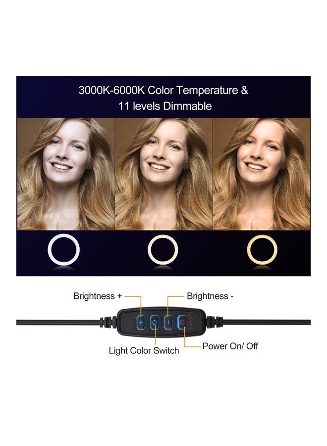 حلقة إضاءة بمصابيح LED متعدد الألوان - Image 5