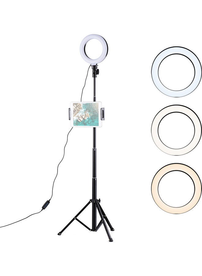 3-Mode Selfie LED Ring Light Multicolour - Image 1