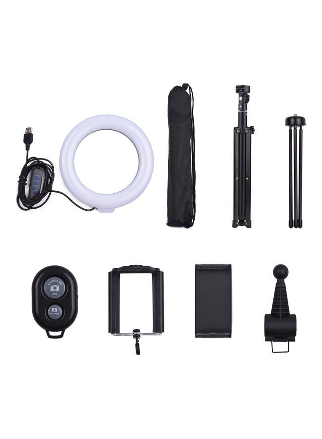 3-Mode Selfie LED Ring Light Multicolour - Image 3