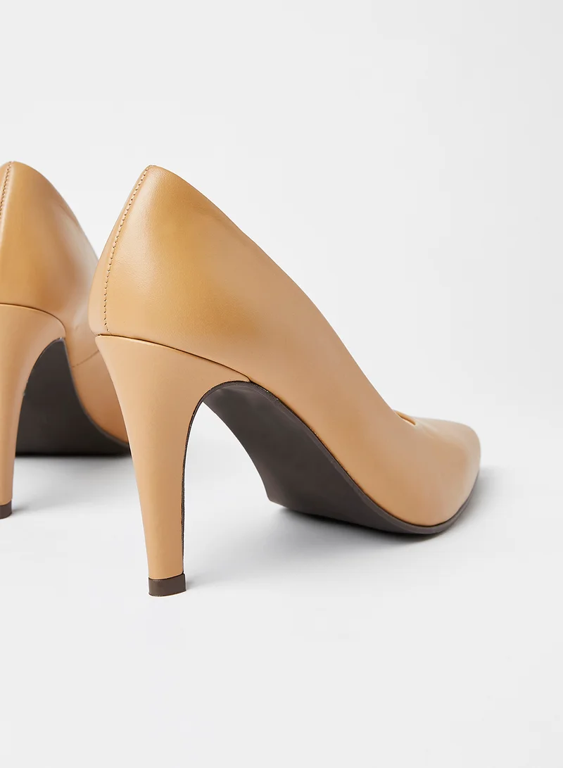 VERO MODA High Heel Pumps Brown