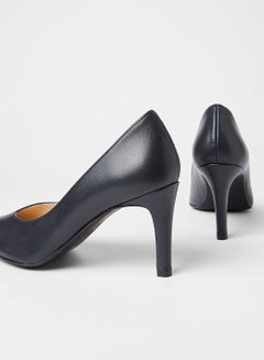 Tia Leather Pumps Navy - v1625814380/N48489728V_3